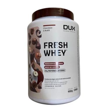 Imagem de Fresh Whey - Whey Protein 3W - 900g - Dux Nutrition, Chocolate e Avelã