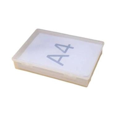 Imagem de Caixa Organizadora De Documentos A4, Arquivo De Certificado Doméstico,