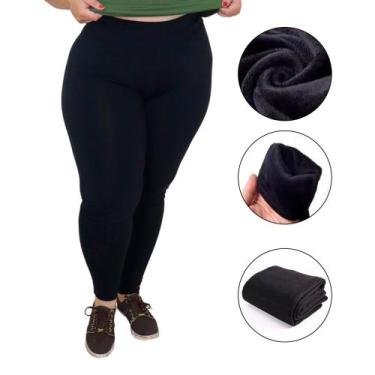 Imagem de Leg Flanelada Peluciada Para O Frio Empina Bumbum Plus Size - Wild, G1