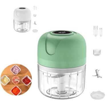 Imagem de Mini Processador Portátil Para Cozinha Compacta E Moderna - Eletrico