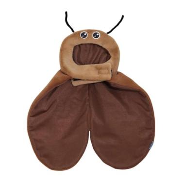 Imagem de Fenteer Fantasia de cachorro, roupa de cachorro, roupa de cosplay, capa macia ajustável, fantasia para festa de Halloween, filhote de cachorro, animal, M