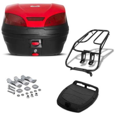 Imagem de Bau 30 Litros Pro Tork Smartbox 3 + Bagageiro Titan/fan 125 2000/2008,