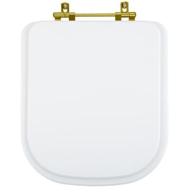 Imagem de Assento Sanitário Quadra Branco Para Vaso Deca