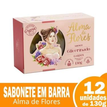 Imagem de Sabonete alma de flores 12x130g glicerinado garden
