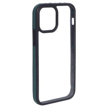 Imagem de Capa Capinha Transparente Borda Compatível Iphone 12/12Pro - Tesla Sto