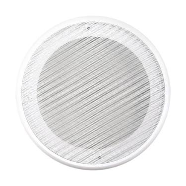 Imagem de BaotyJie Capa de alto-falante de teto branca para modificação de carro, capa de grade de alto-falante de carro, grade de redonda para peça de reposição de, 5inch