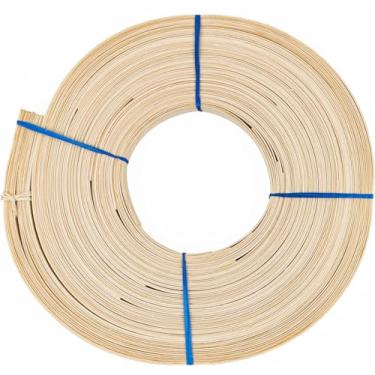 Imagem de Palheta plana # 16,5 cm | Bobina de 450 g | Palheta de vime para tecelagem de cestas e fabricação de móveis de vime | Cestaria, tecelagem de vime e suprimentos de reparo | UA-34FR