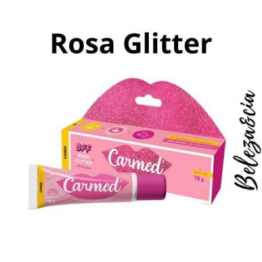 Imagem de Hidratante Labia Carmed 10g, Rosa Glitter