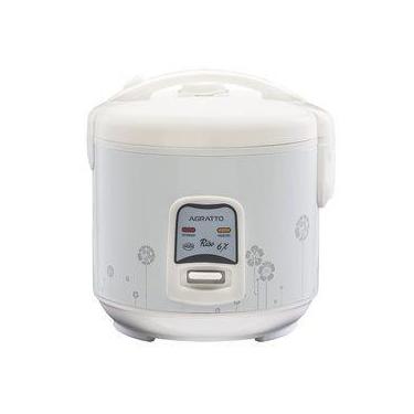 Imagem de Panela Elétrica De Arroz Riso Para 6x Agratto Branco, 110V