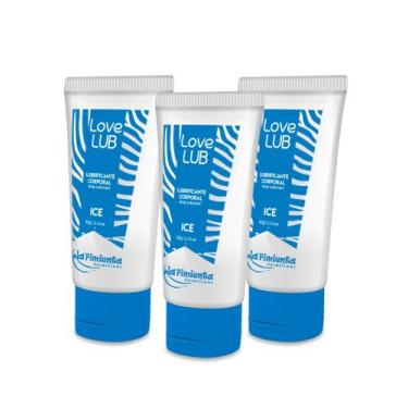 Imagem de 03 Lubrificante Intimo Love Lub 60g Ice La Pimienta