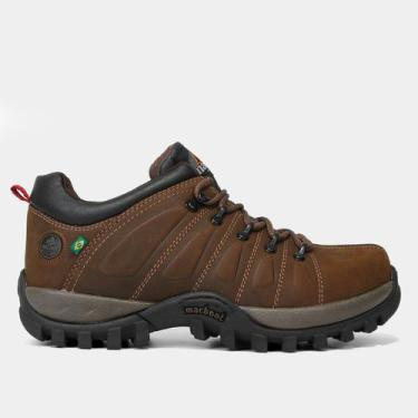 Imagem de Tênis Couro Macboot Uirapuru 05 Masculino, Marrom escuro, 38