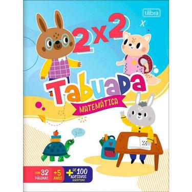 Imagem de Caderno de atividades Matemática Tabuada com 16 fls Tilibra