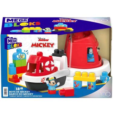 Imagem de Blocos de Montar Disney Mega Bloks Barco Clássico do Mickey - Mattel
