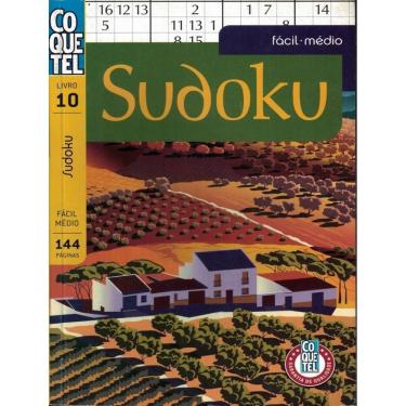 Imagem de Colecao Coquetel - Sudoku - Facil/Medio - 10ª Ed