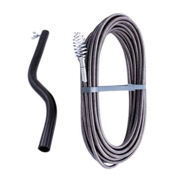 Imagem de Desentupidor Manual 5M Mola Aço 5 Metros Ralo Pia Cano Calha