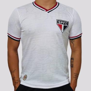 Imagem de CAMISA SÃO PAULO TOKYO 1993 JACQUARD TEMÁTICO BRANCA. MASCULINA,GG