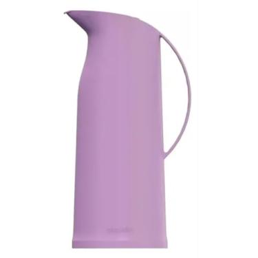 Imagem de Garrafa Térmica Alladin 750ml Lilás Futura Plus Térmica Elegante em Plástico, Lilás, Design Moderno, para Bebidas Quentes e Frias