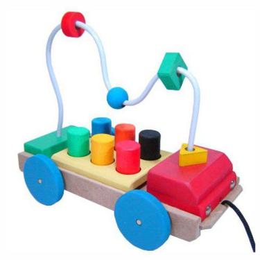 Imagem de Carro Com Aramado E Pinos - Planeta Brinquedos