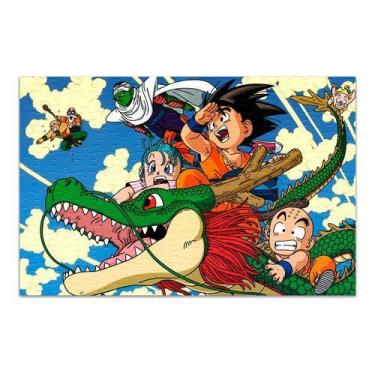 Imagem de Quebra Cabeça Dragon Ball Personalizado 120 Peças - Pomps Geek