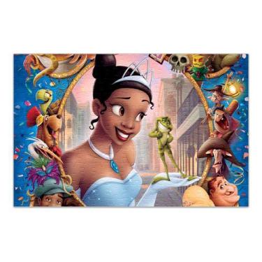 Imagem de Quebra-cabeça Personalizado Princesa Tiana 120 Peças - Pomps Geek