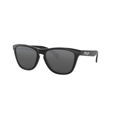 Imagem de Óculos de Sol Oakley Frogskins 0OO9013 9013C4 Tam 55 / Preto - Lentes Prizm Black