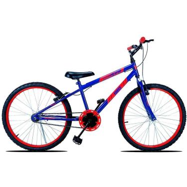 Imagem de Bicicleta Aro 24 Forss Spike Sem Marchas - Azul-Masculino