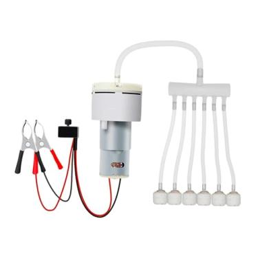 Imagem de Generic Bomba de ar silenciosa para aquário com acessórios para borbulhador Airstone, ferramenta leve e multifuncional para economia de energia, bomba de ar, Estilo 3