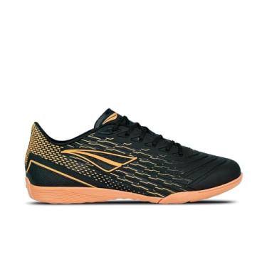 Imagem de Chuteira Penalty Garra Y - 2.0 Futsal Preta e Dourada 33