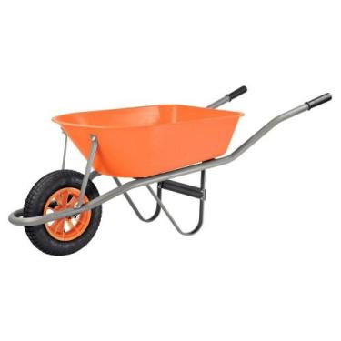 Imagem de Carrinho de Mão 55 Litros Caçamba Plástica Funda - TRAMONTINA