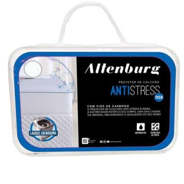 Imagem de Capa Protetor Colchão Altenburg Cama Queen Antistress Impermeável Bran
