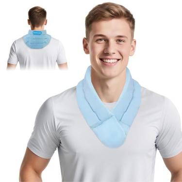 Imagem de Bolsa de gelo terapêutica para pescoço Comccube Flexible Cold Wrap 2H 