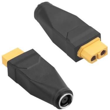 Imagem de Adaptador fêmea XT60 para DC7909 fêmea, XT60 para DC 7,9 mm x 0,9 mm, pacote com 2