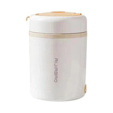Imagem de Lancheira Elétrica Portátil 600ml - Aquecedor de Alimentos em Aço Inox