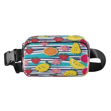 Imagem de CEBUGI Pochetes de caminhada para homens e mulheres, pochetes modernas resistentes à água com cinto ajustável para treino, viagem, corrida