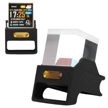 Imagem de Sanpyl Tela Fotográfica 3D de Cristal Holográfico WiFi, Tela de 240X240 de 1,3 Polegadas, Memória de 16MB, Controle de Gestos, Estação Meteorológica Inteligente e Relógio Digital