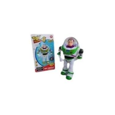Imagem de Boneco Robô Elétrico Buzz Lightyear, Figura De Ação Para Crianças, Bri