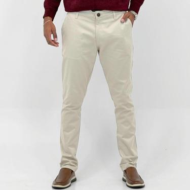 Imagem de Calça Guilherme Soul Slim em Sarja Masculina-Masculino