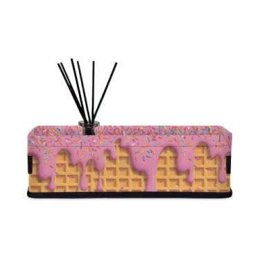 Imagem de Cesta de papel higiênico, organizador de bancada de banheiro, cestas decorativas de armazenamento para toalhas, bandeja de vaso sanitário com alças, cesta de armazenamento pequena para prateleiras