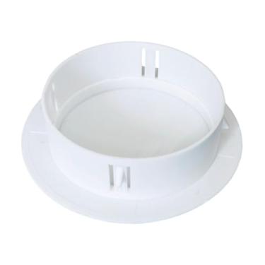 Imagem de FLCPJGV Tampa de cobertura para orifícios no teto, tampa para orifício de luminária embutida, vedação branca para orifícios de ar condicionado em aberturas no, 106 a 124 Furos