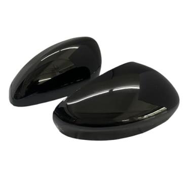 Imagem de Capa De Espelho Retrovisor Com Padrão De Fibra De Carbono, Tampa Do Espelho Lateral, Modelo Sem Furo De Luz, Compatível Com Ford Escape 2020-2024(Black)