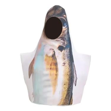 Imagem de UGPLM Fantasia de Peixe Salgado, Fantasia de Animal Marinho para Festa Temática e Interpretação de Papéis