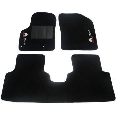 Imagem de Tapete Automotivo C3 Picasso - Carpete Base Pinada - 3 Peças