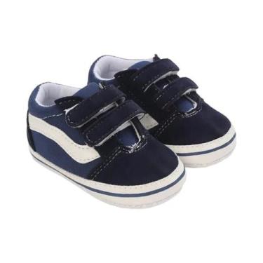 Imagem de Sapatos De Bebê Em Lona Com Estampa Xadrez Para Meninos E Meninas De 0