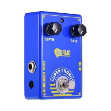 Imagem de Chubby Comp Pedal Compressor Fuzz Distortion Overdrive Delay Efeito Pa