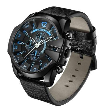 Imagem de Relógio Masculino Sanda 5011 à Prova D'água Prata