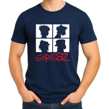 Imagem de Camiseta Camisa Adulto Feminina Masculina Algodão Banda GorillazZ Post