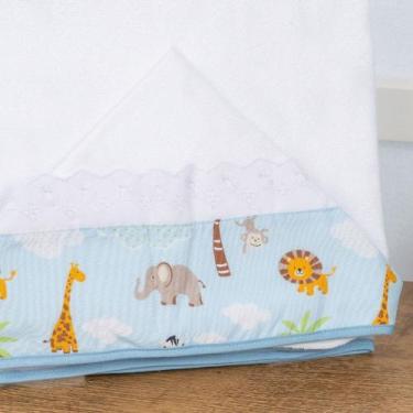 Imagem de Toalha De Banho Bebê Com Capuz Atoalhada - Varias Estampas - Criativa,