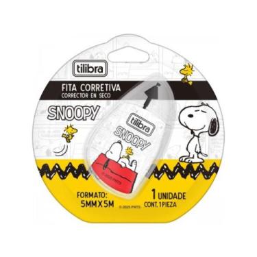 Imagem de Blister Corretivo em Fita 5mmx5m Snoopy TILIBRA