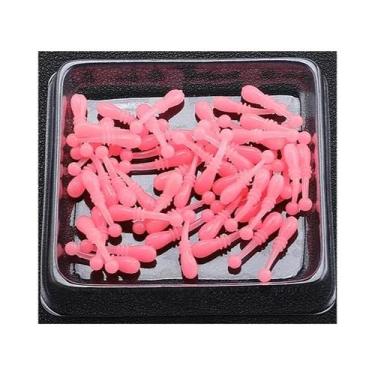 Imagem de Isca Artificial Macia Para Pesca De Peixe-Miúdo 2cm 50un. Isca Afundan