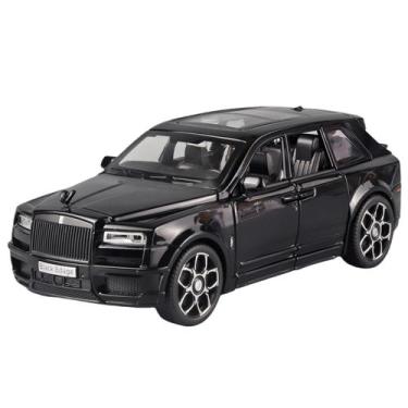 Imagem de Modelo de carro fundido sob pressão, escala 1:32, SUV preto Cullinan c
